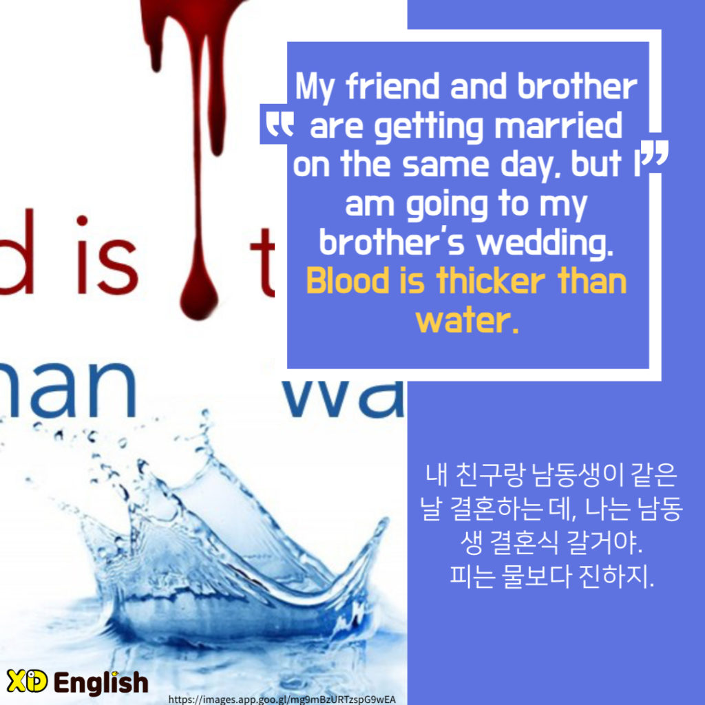 My Friend And Brother Are Getting Married On The Same Day, But I Am Going To My Brother’s Wedding. Blood Is Thicker Than Water.
내 친구와 남동생이 같은 날에 결혼하는 데, 나는 내 남동생의 결혼식에 갈거야. 피가 물보다 진하잖아. 